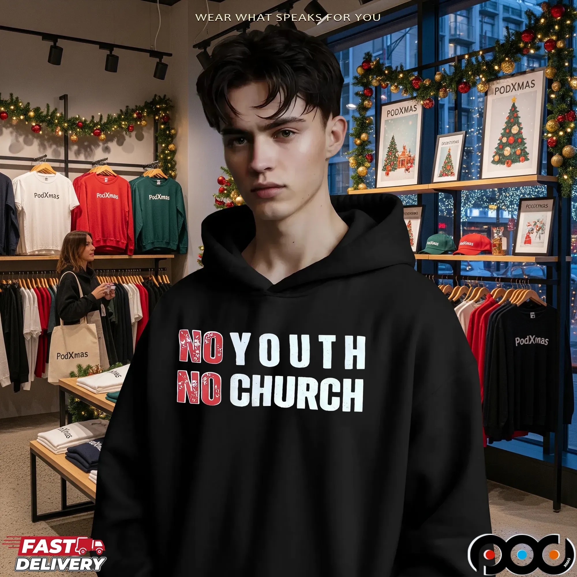 No Youth No Church T Shirt