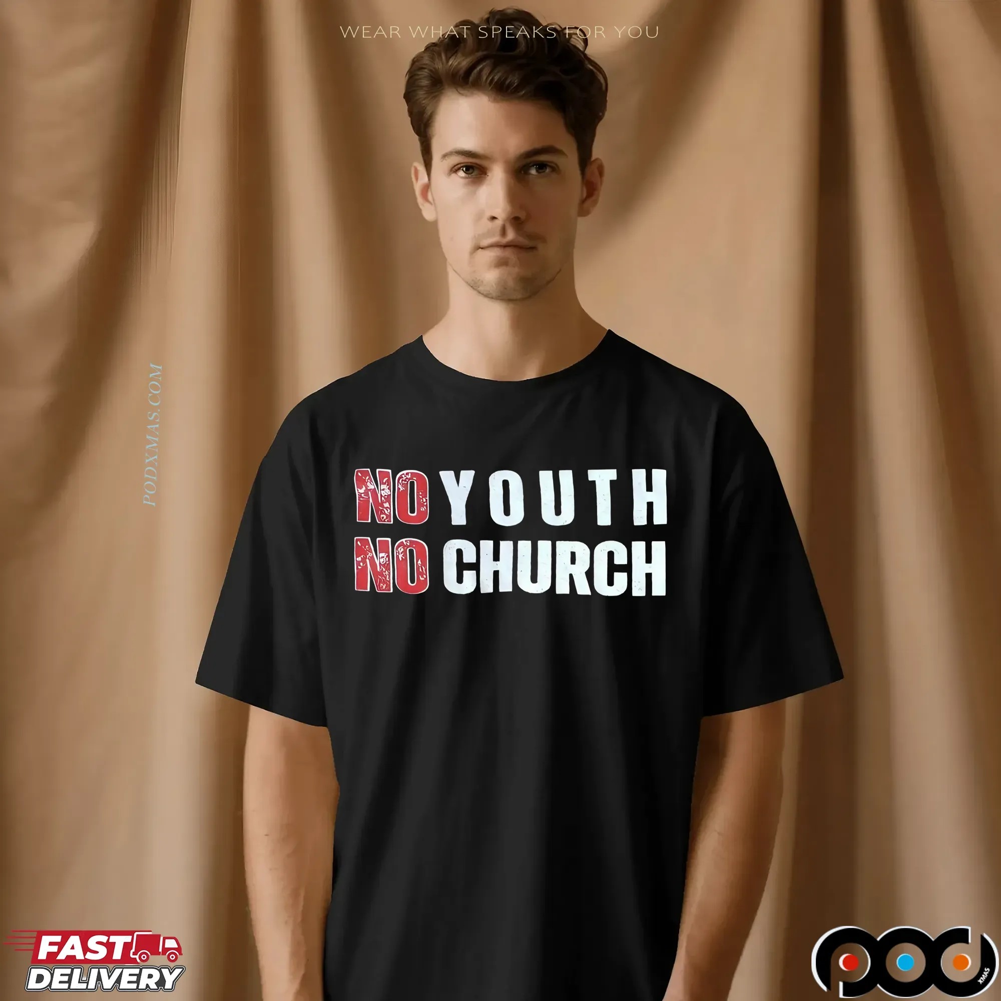 No Youth No Church T Shirt