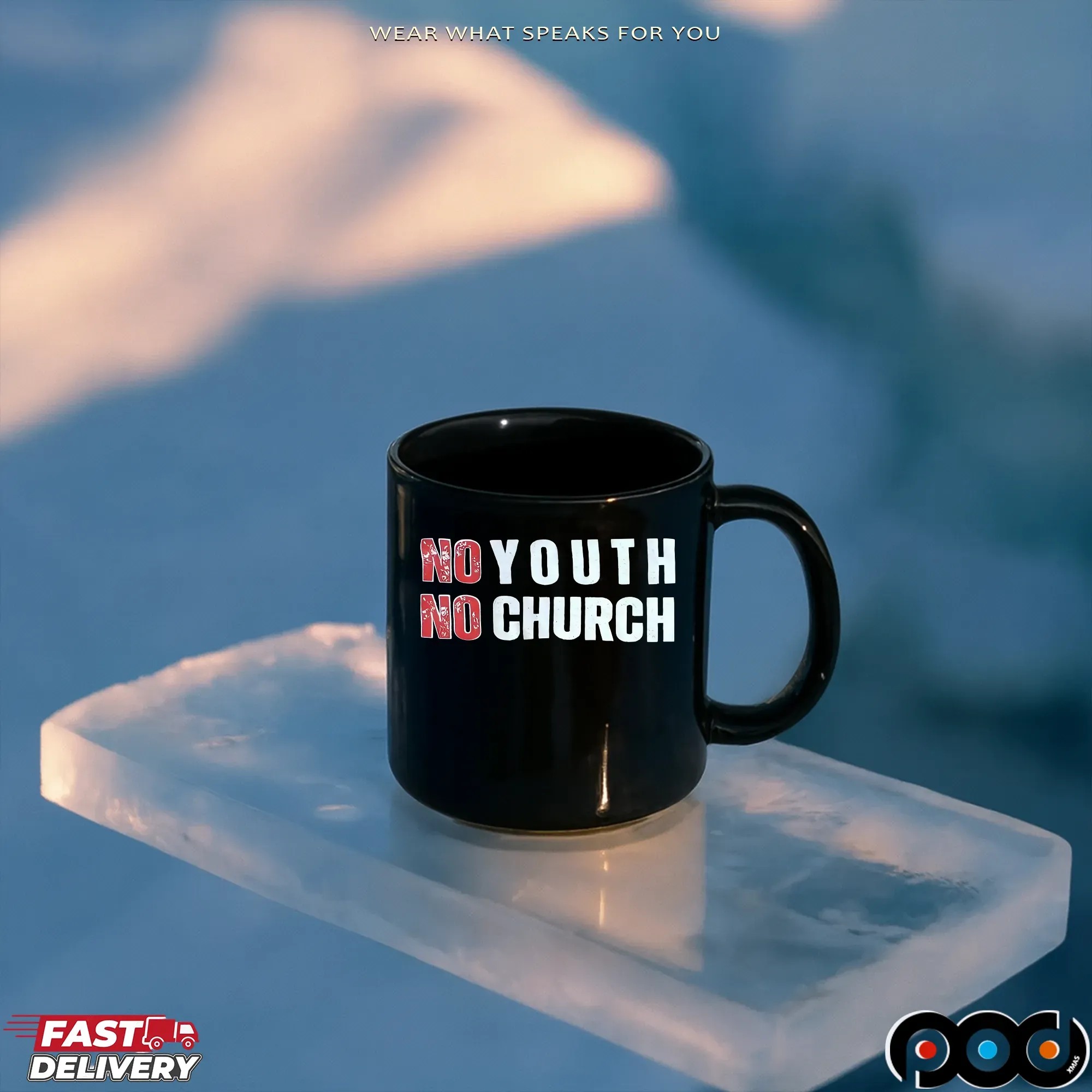No Youth No Church T Shirt