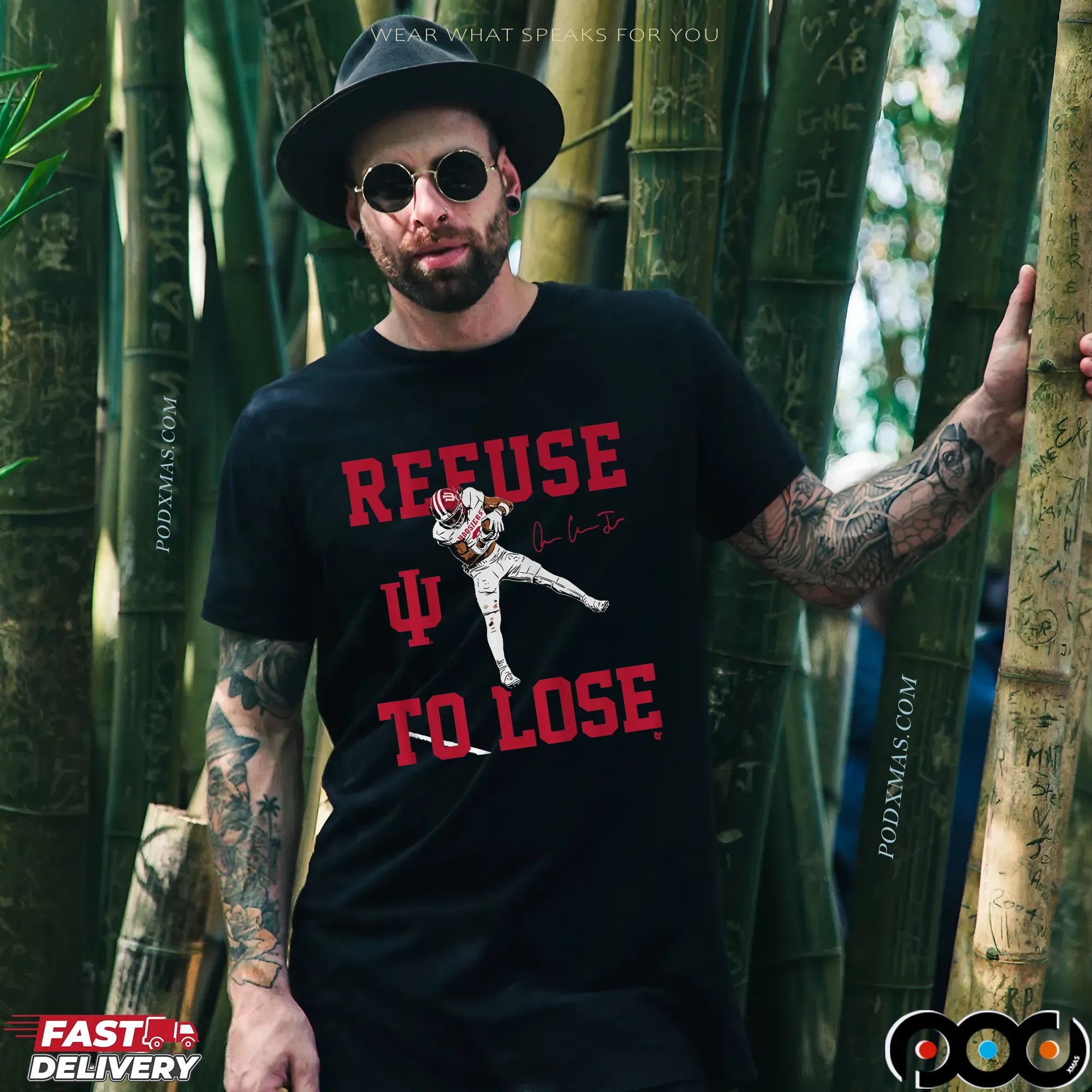Omar Cooper Jr Refuse to Lose Indiana Hoosiers Graphic T Shirt