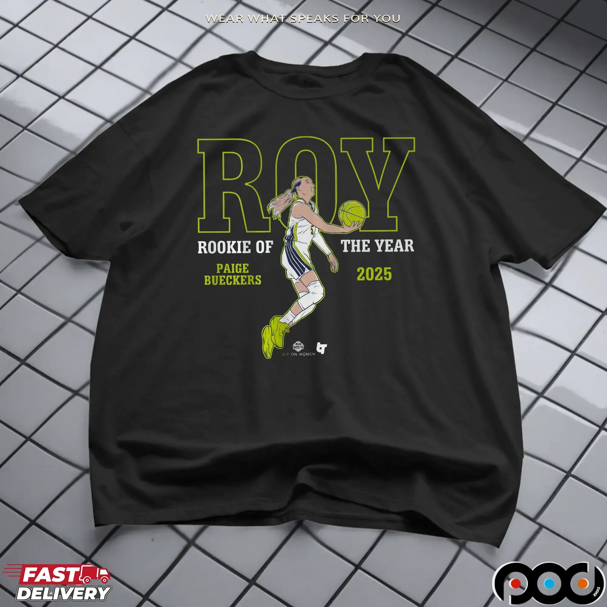 Paige Bueckers The WNBA Rookie Of The Year 2025 T Shirt