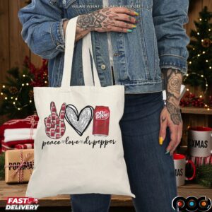 Peace Love Dr Pepper Retro Soda Lover T Shirt