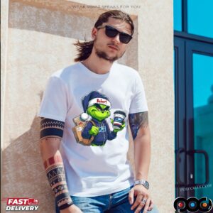 Personalized USPS Grinch Mail Carrier Christmas Postal Worker T Shirt