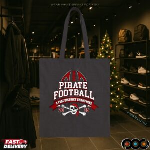 Pirate Football 4-Peat District Champion 2025 T Shirt