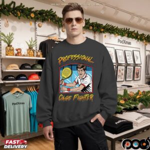 Professional Cage Fighter Padel T Shirt