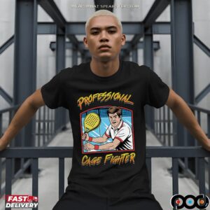 Professional Cage Fighter Padel T Shirt