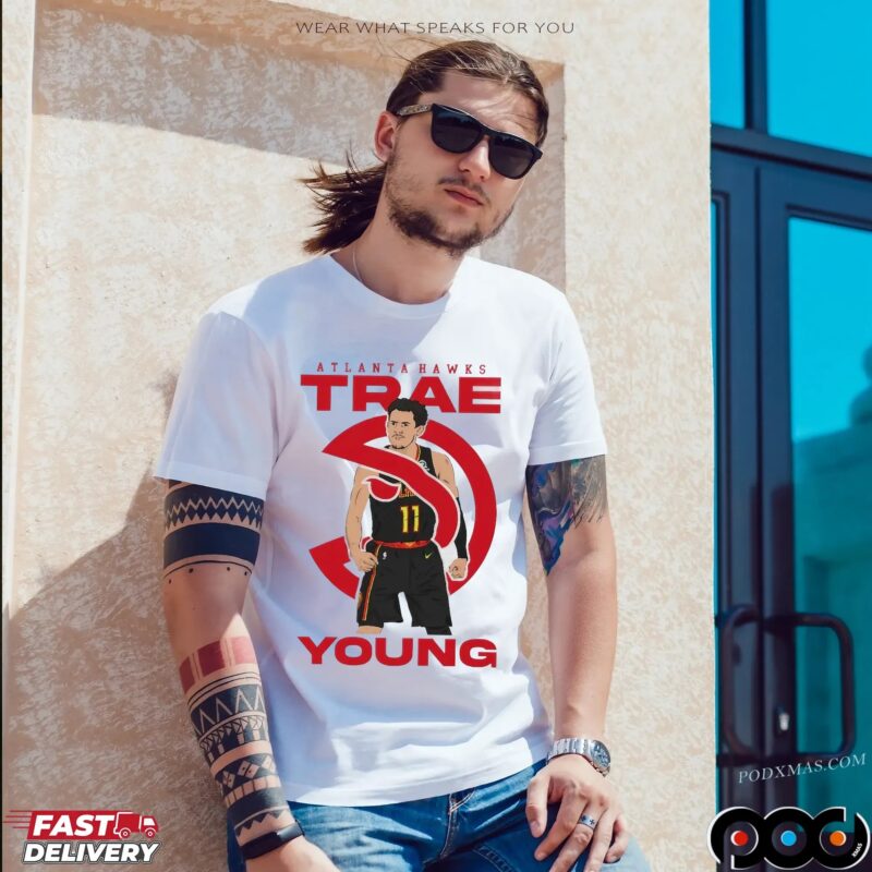 Trae Young Ice Cold Trae Atlanta Hawks T Shirt