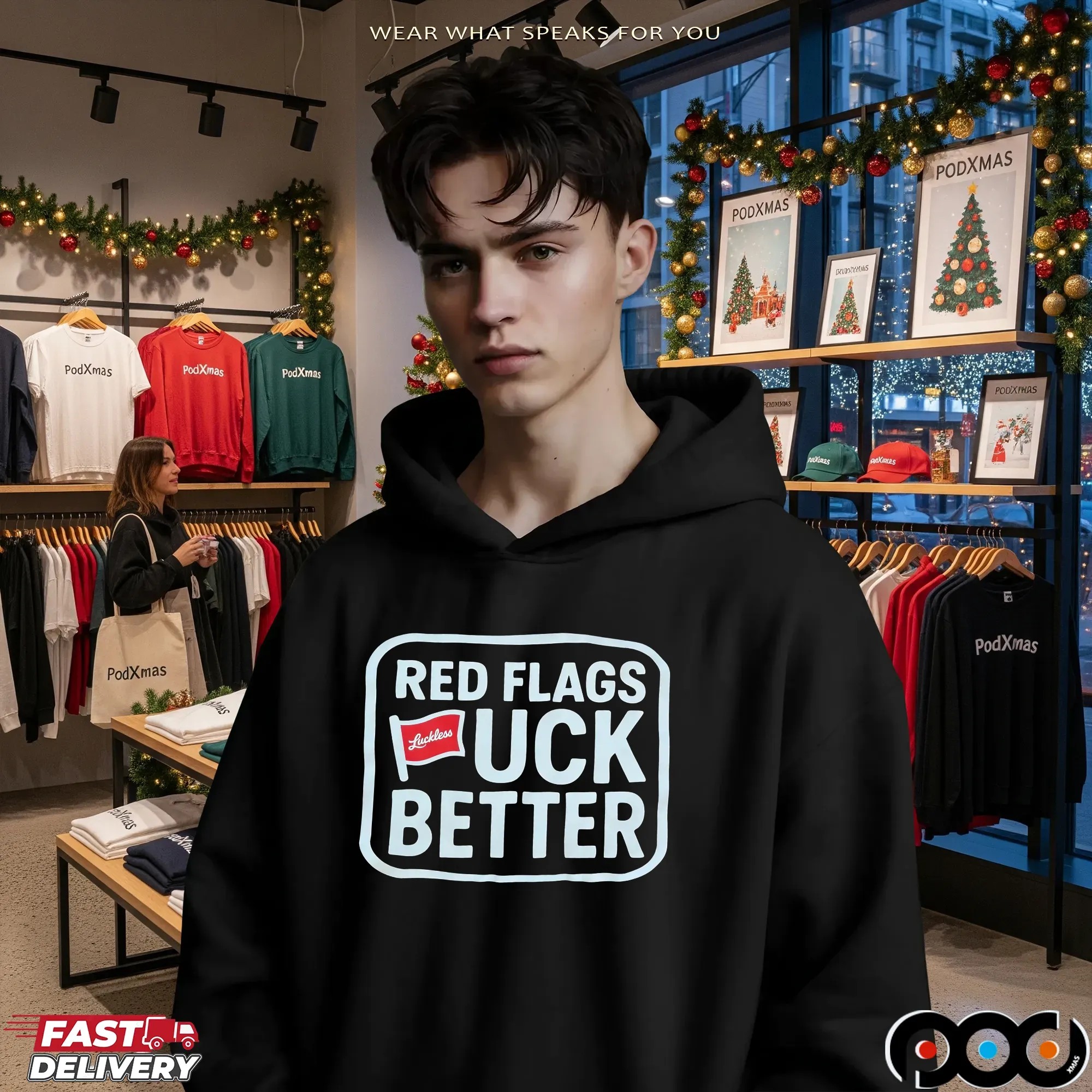Red Flags Fck Better T Shirt