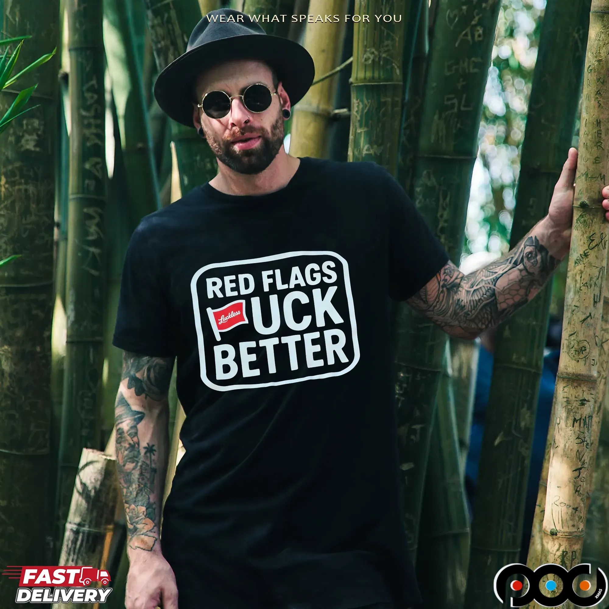 Red Flags Fck Better T Shirt