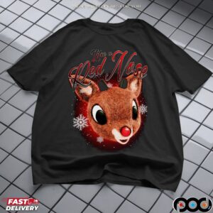 Rudolph The Red-nosed Reindeer Like A Red Nose Christmas Graphic T Shirt