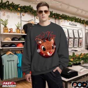 Rudolph The Red-nosed Reindeer Like A Red Nose Christmas Graphic T Shirt
