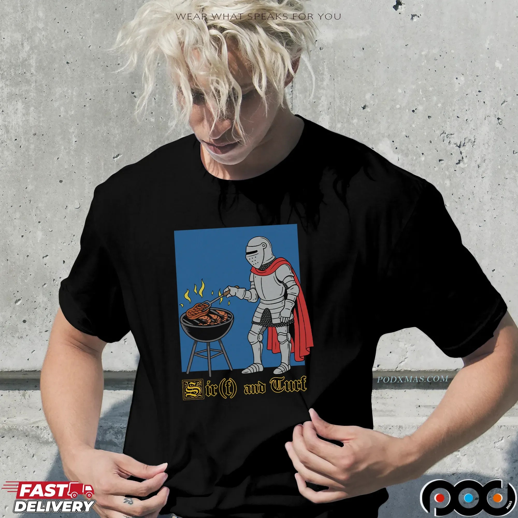 Sir(f) and Turf Graphic T Shirt