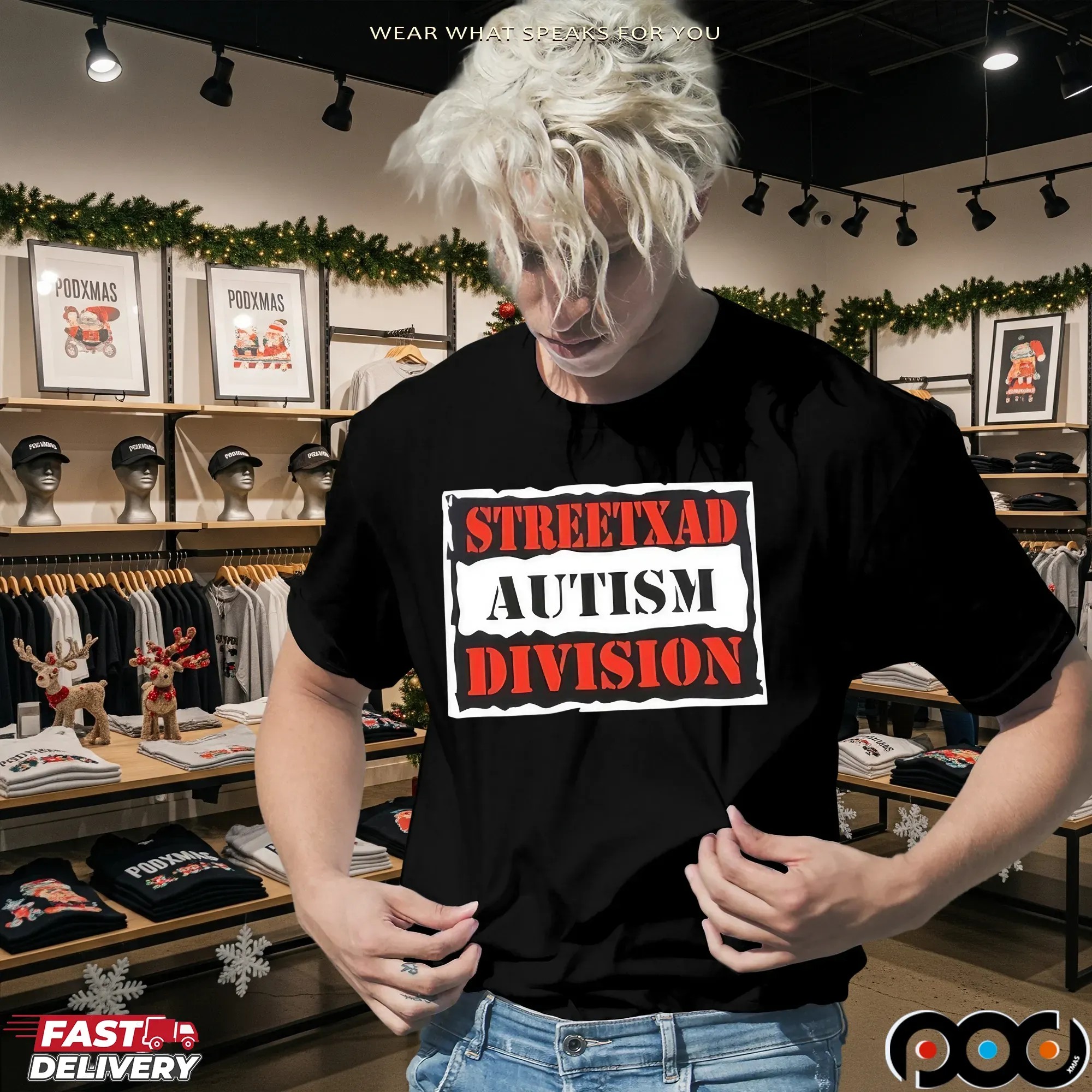 Streetxad Autism Division shirt