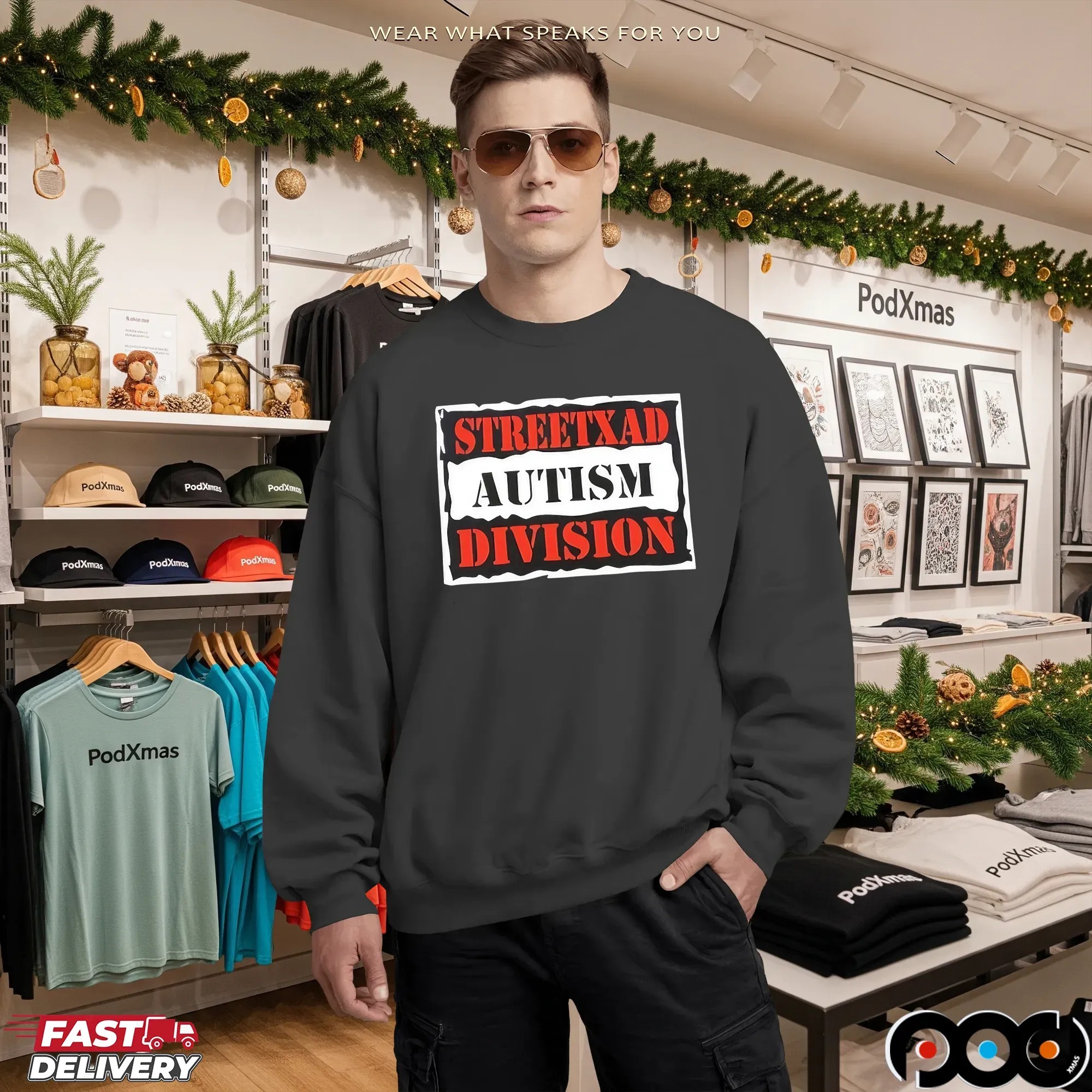 Streetxad Autism Division shirt