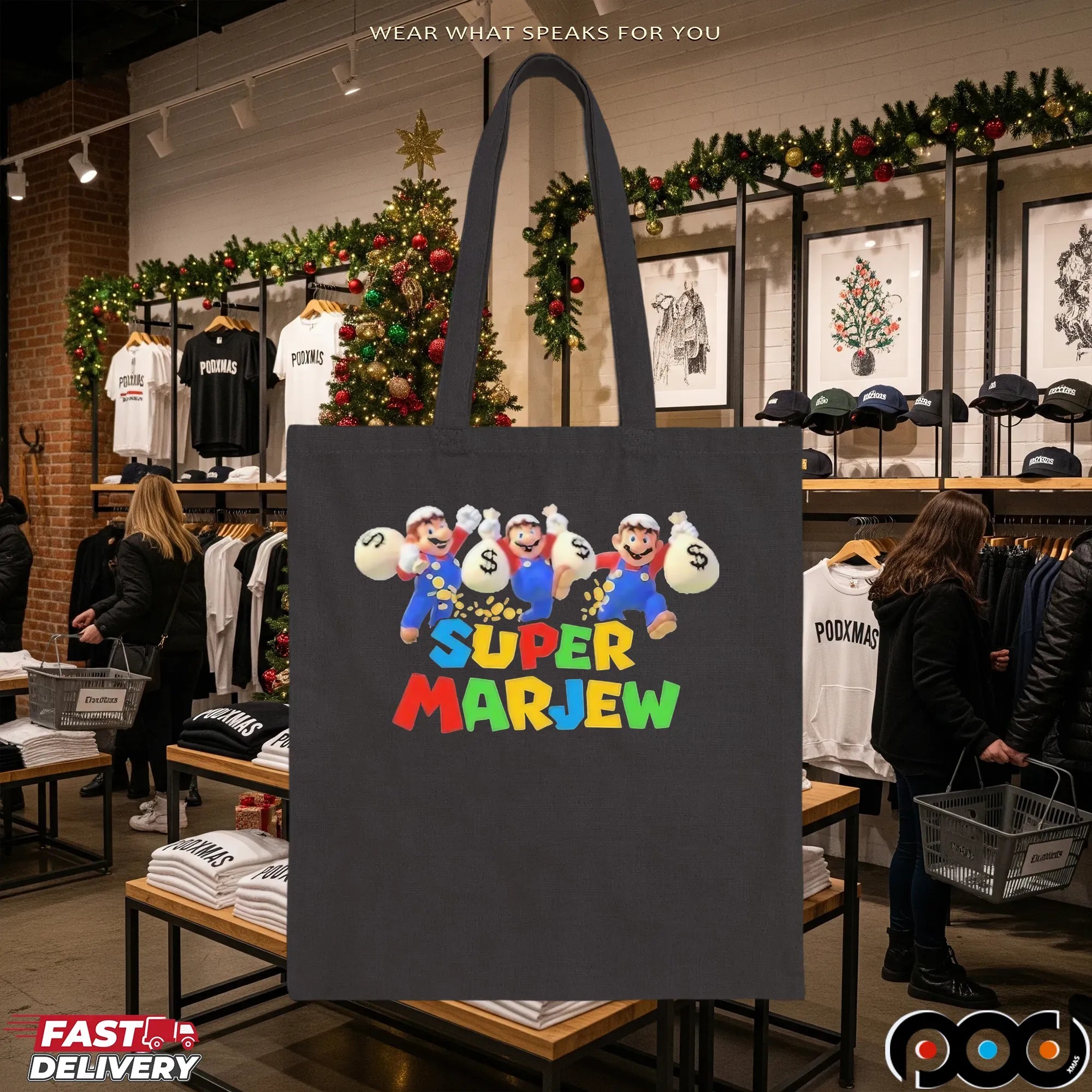 Super Mario Bros Super Marjew T Shirt