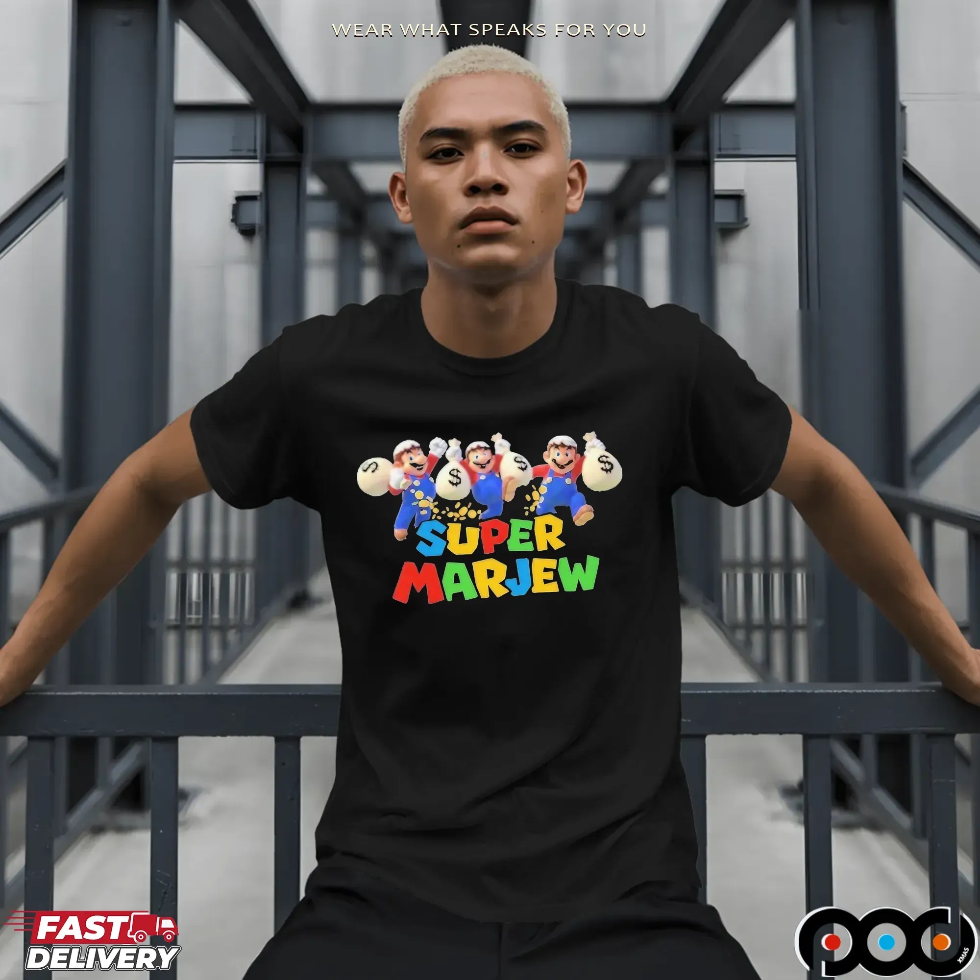 Super Mario Bros Super Marjew T Shirt