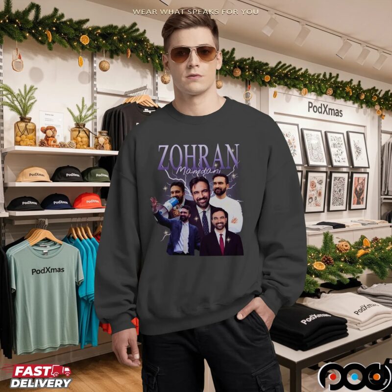 Zohran Mamdani Mayor Of New York City Retro Bootleg T Shirt