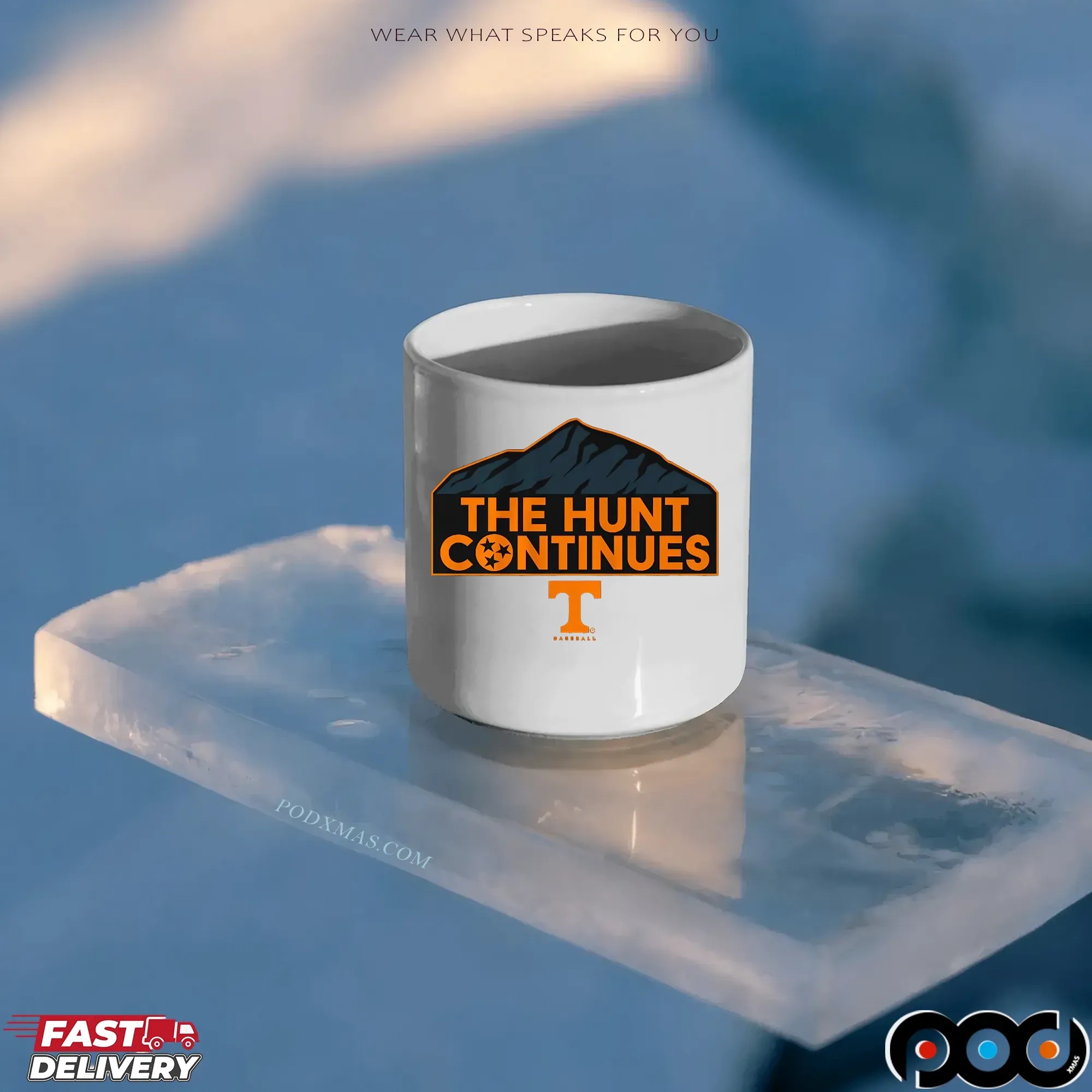 Tennessee Baseball The Hunt Continues Mountain T Shirt