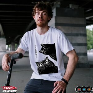 The Cat is Watching Today Classic T Shirt