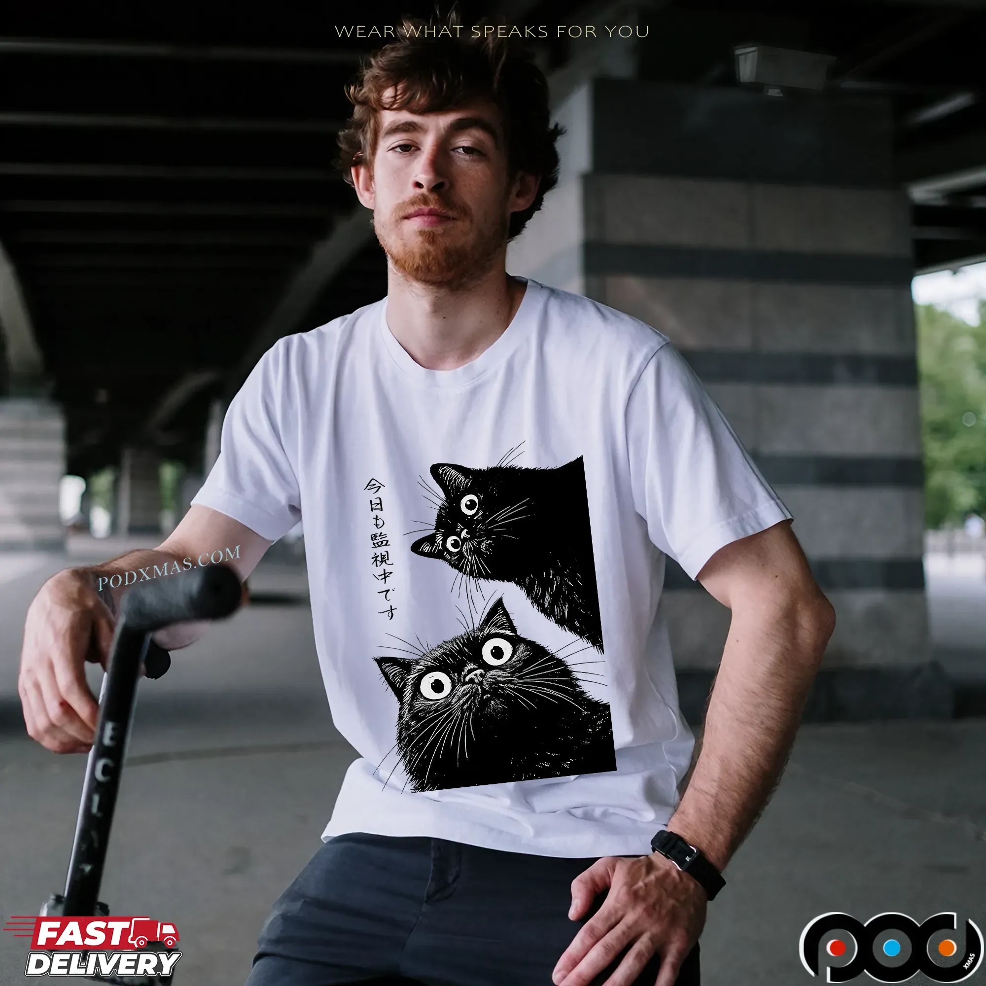The Cat is Watching Today Classic T Shirt