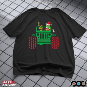 The Grinch Max Jeep Chrismas Shirt