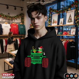 The Grinch Max Jeep Chrismas Shirt