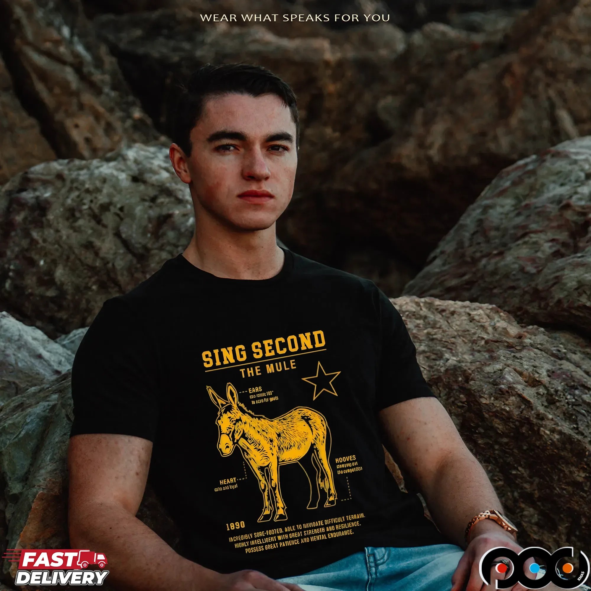 The Mule Sing Second Graphic T Shirt