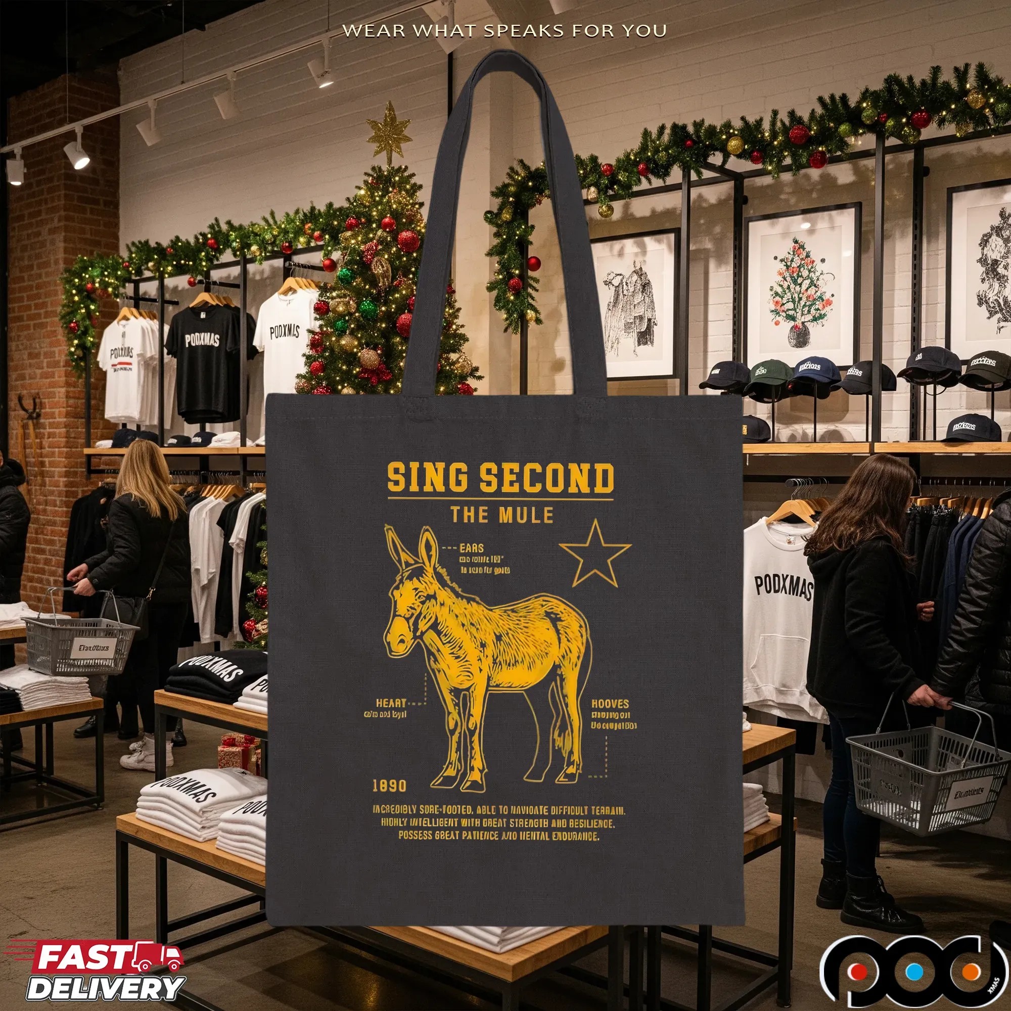 The Mule Sing Second Graphic T Shirt