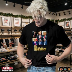 The Nodfather Trump Sleeping Photo T Shirt