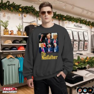 The Nodfather Trump Sleeping Photo T Shirt