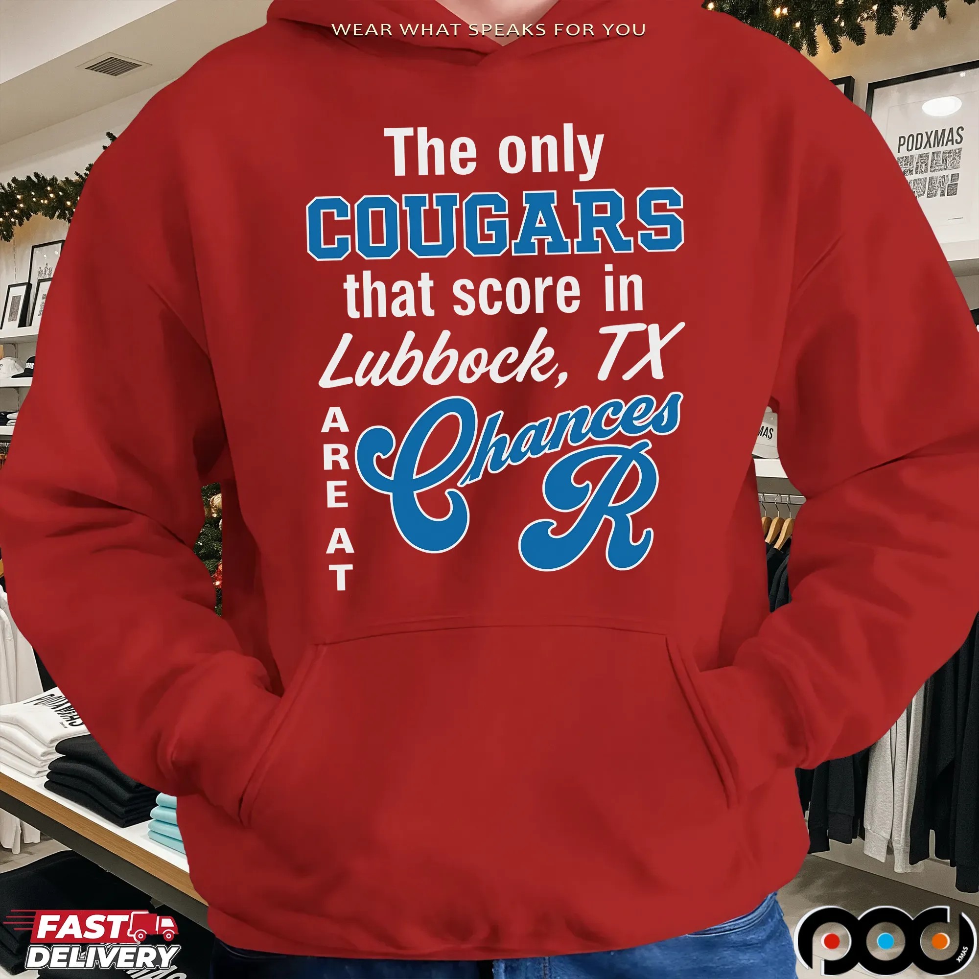 The Only Cougars That Score In Lubbock Are At Chances R T Shirt