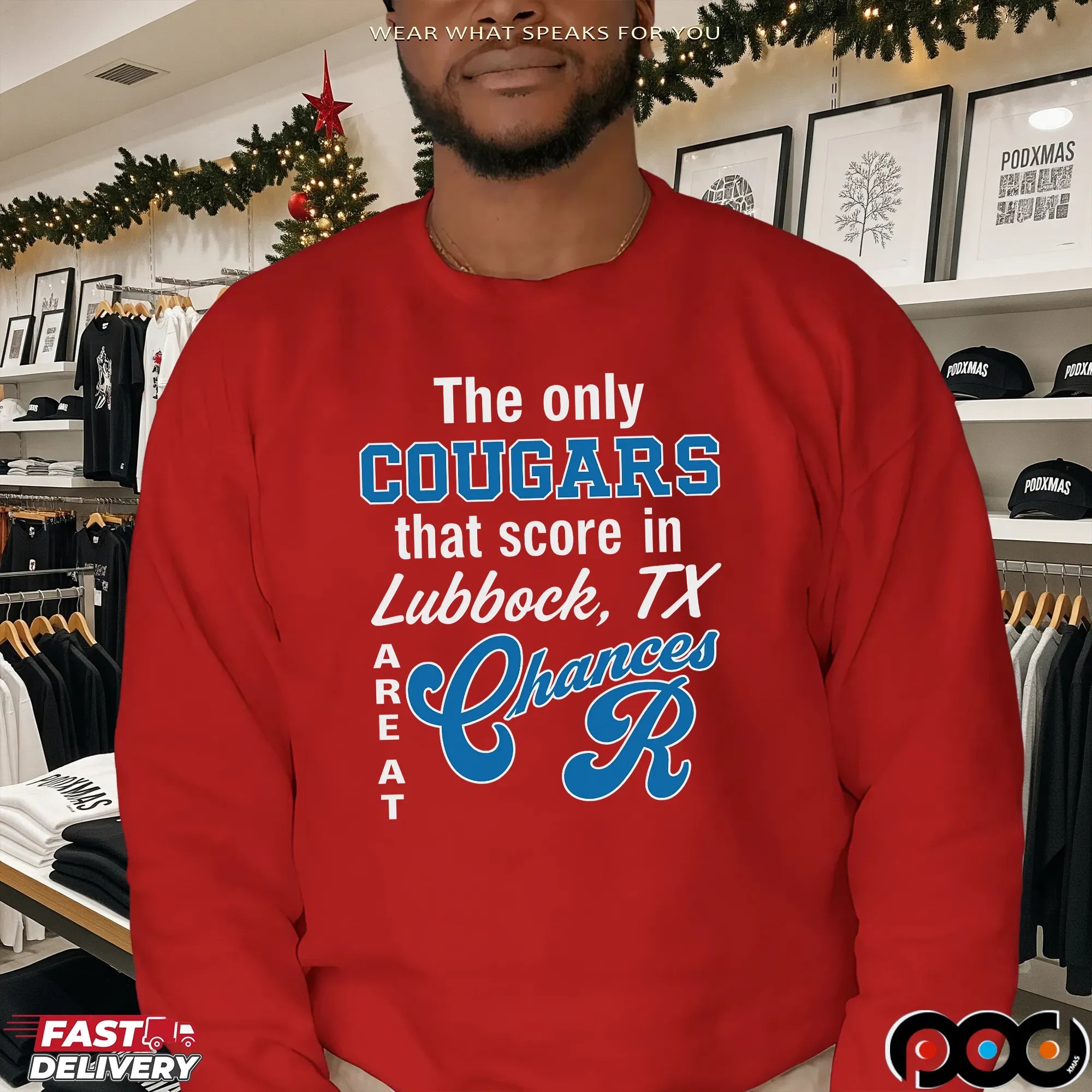 The Only Cougars That Score In Lubbock Are At Chances R T Shirt