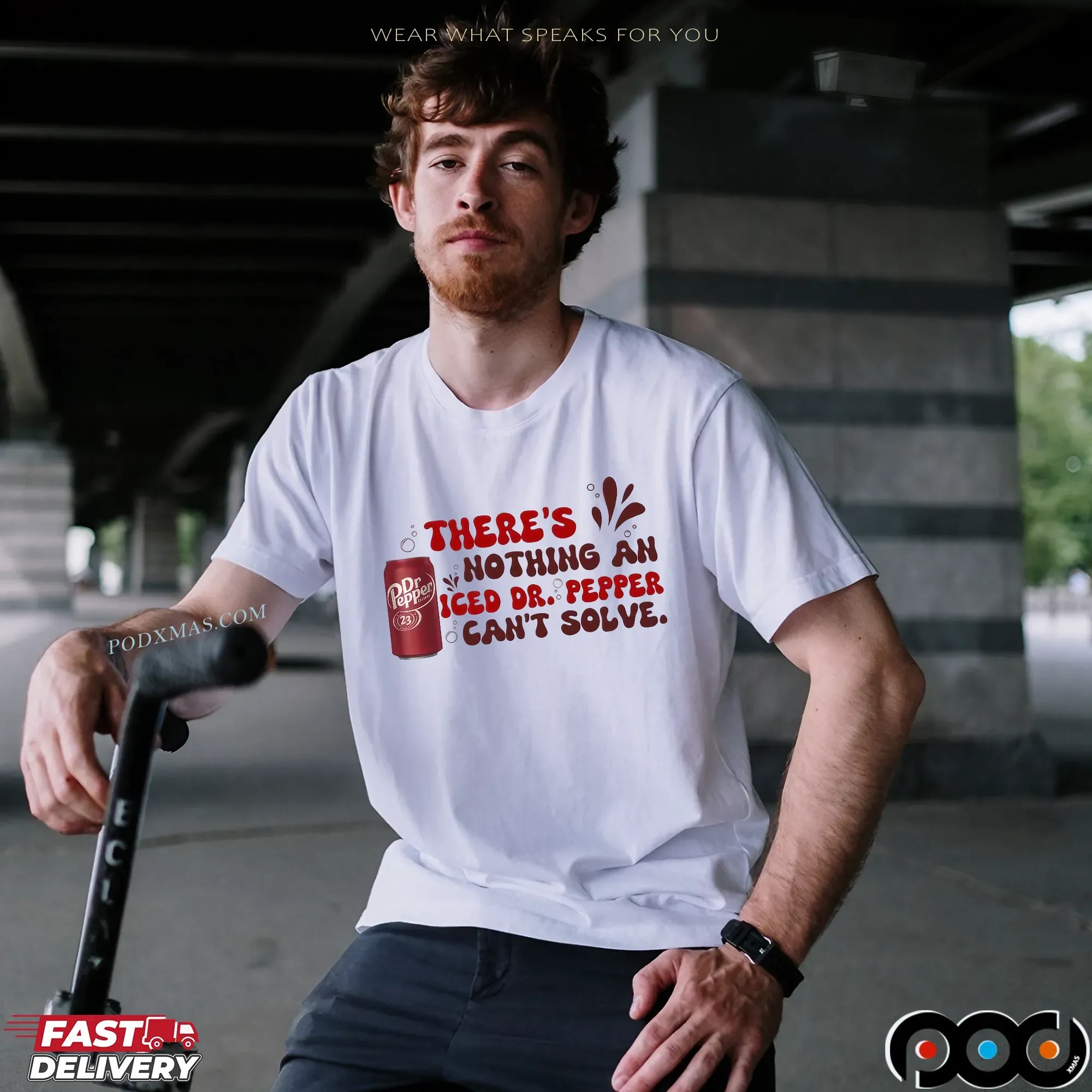 There Nothing A Iced Dr Peper Can't Solve Soda Lover T Shirt