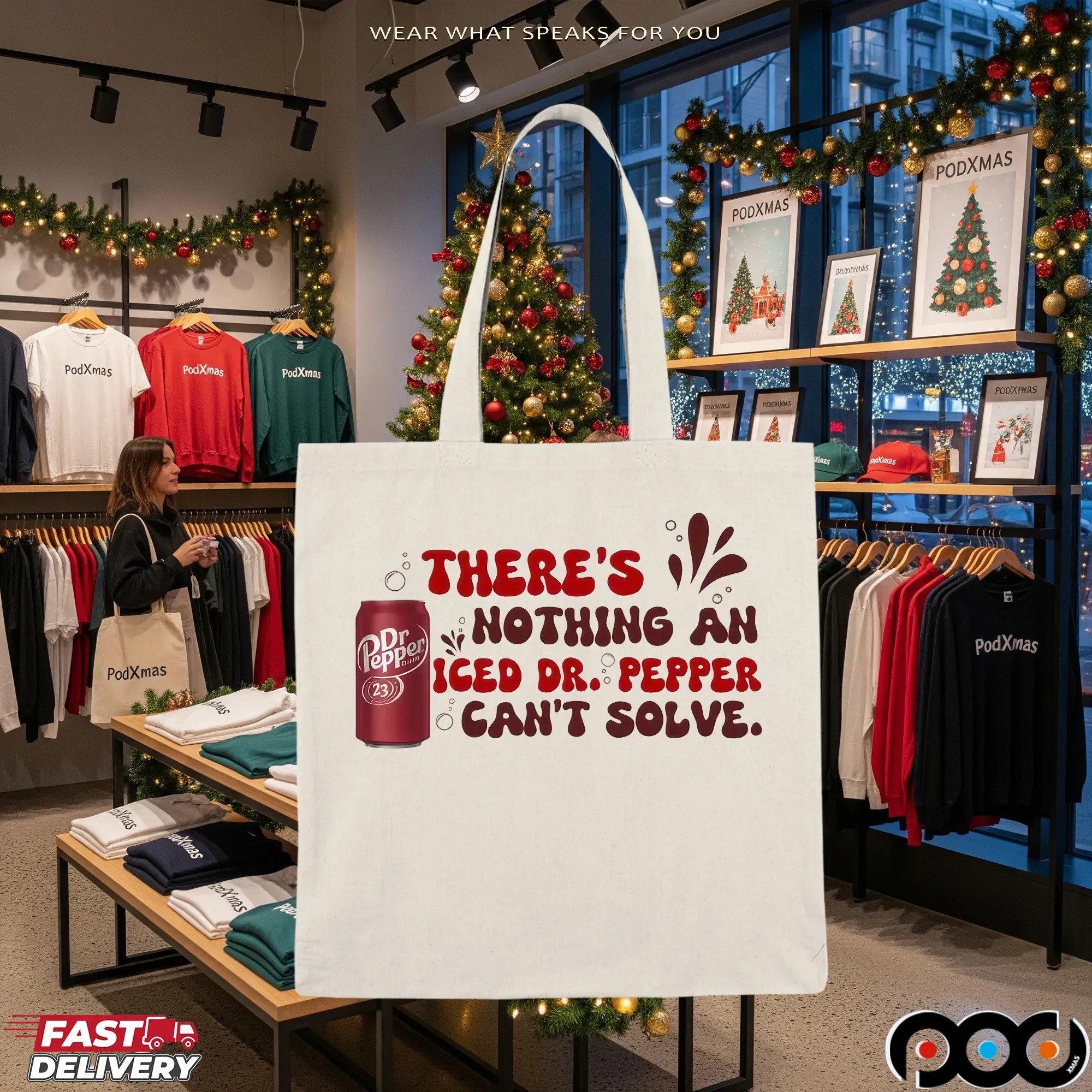 There Nothing A Iced Dr Peper Can't Solve Soda Lover T Shirt