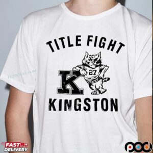 Title Fight Kingston Mascot Cat T Shirt