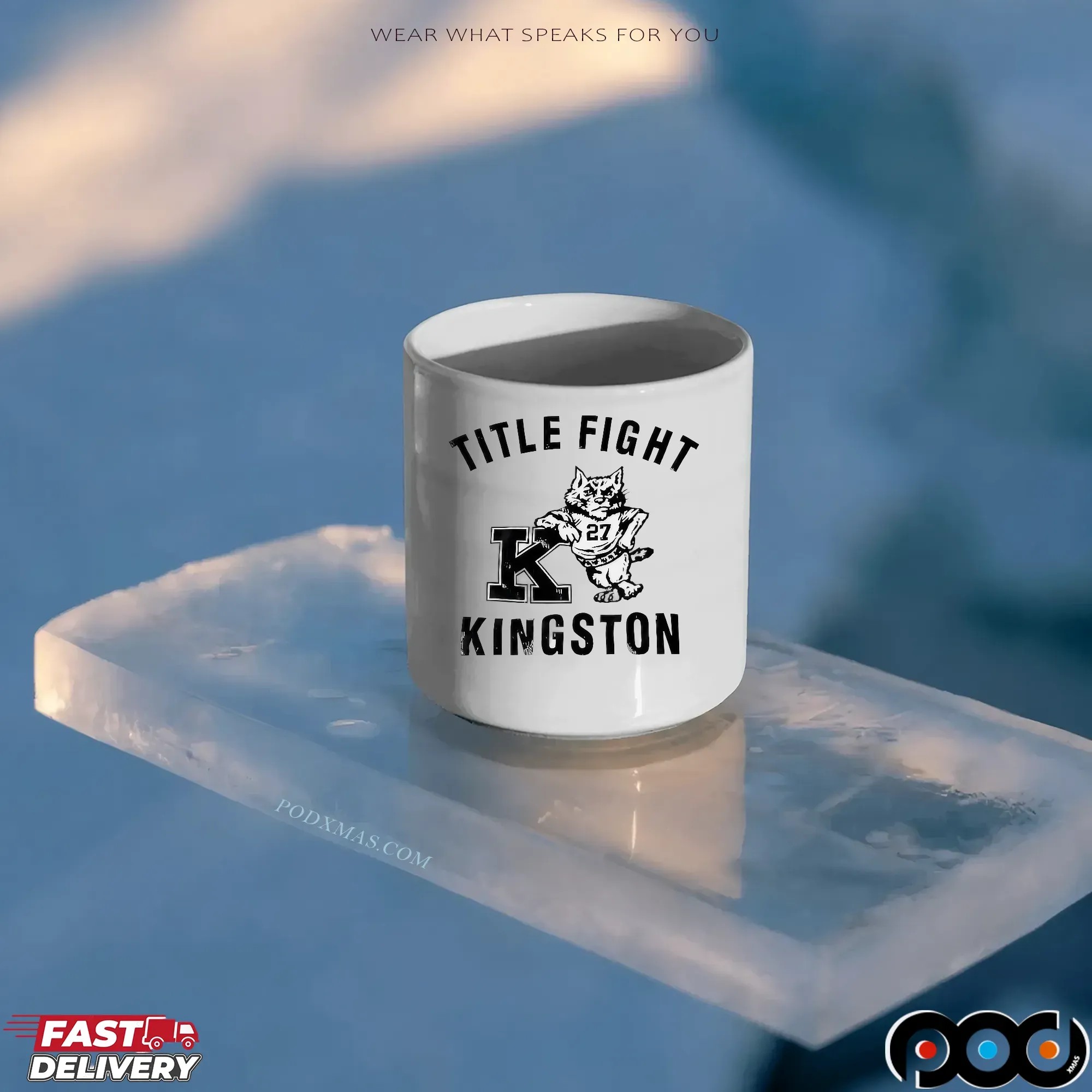 Title Fight Kingston Mascot Cat T Shirt