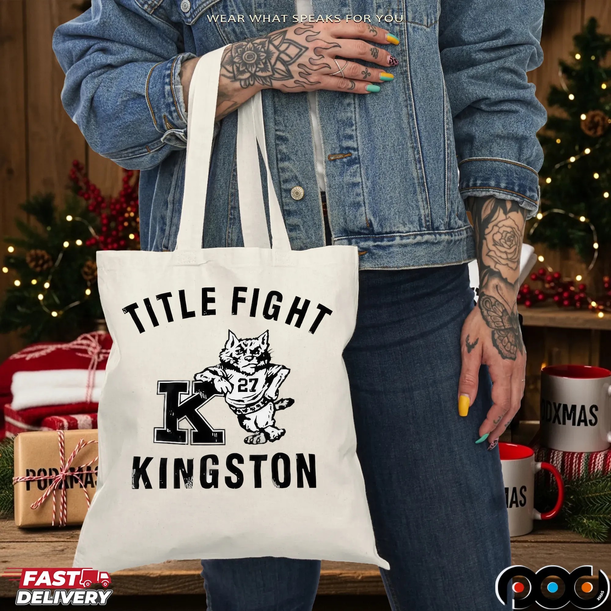 Title Fight Kingston Mascot Cat T Shirt