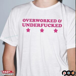Tonhopatriota Overworked And Underfucked T Shirt