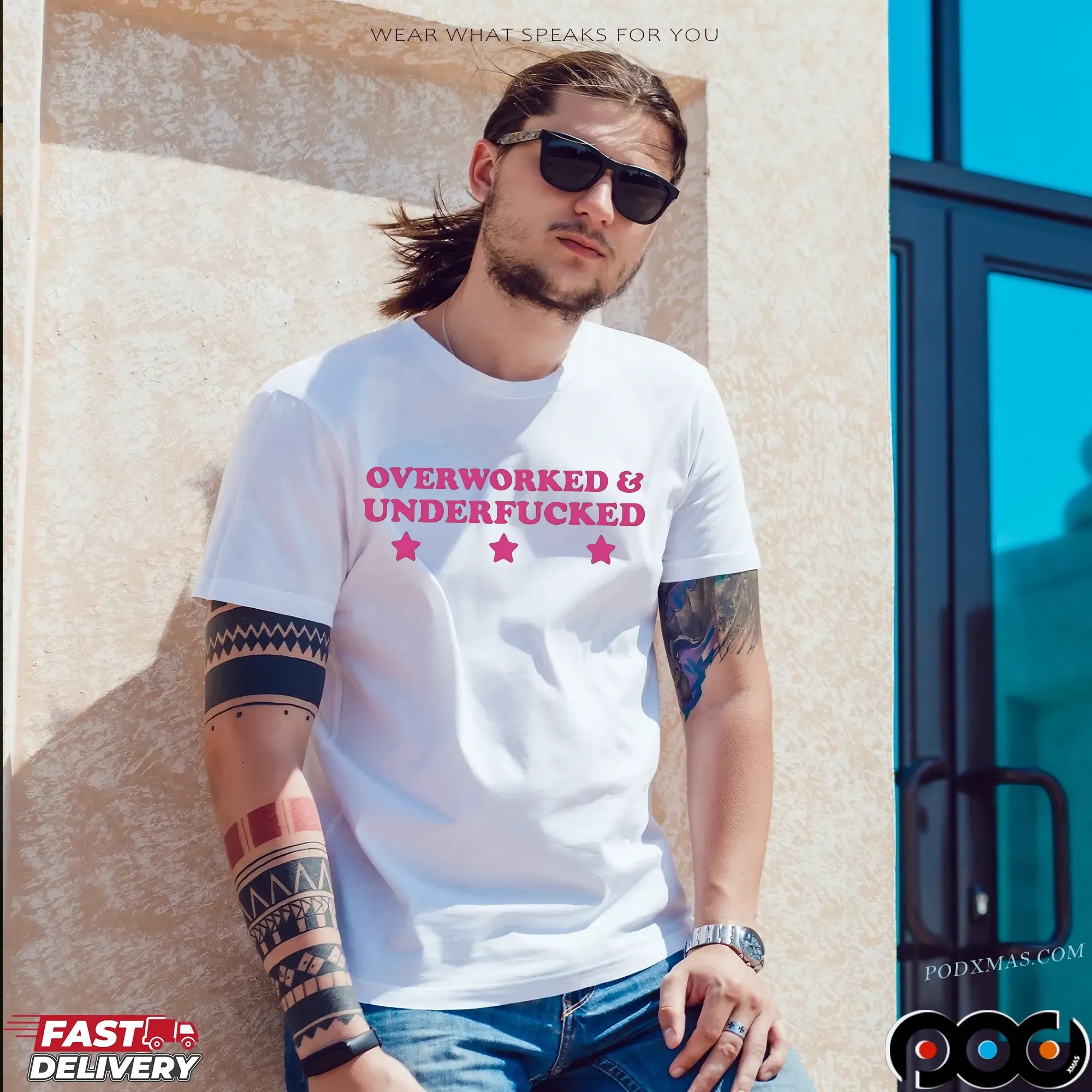 Tonhopatriota Overworked And Underfucked T Shirt