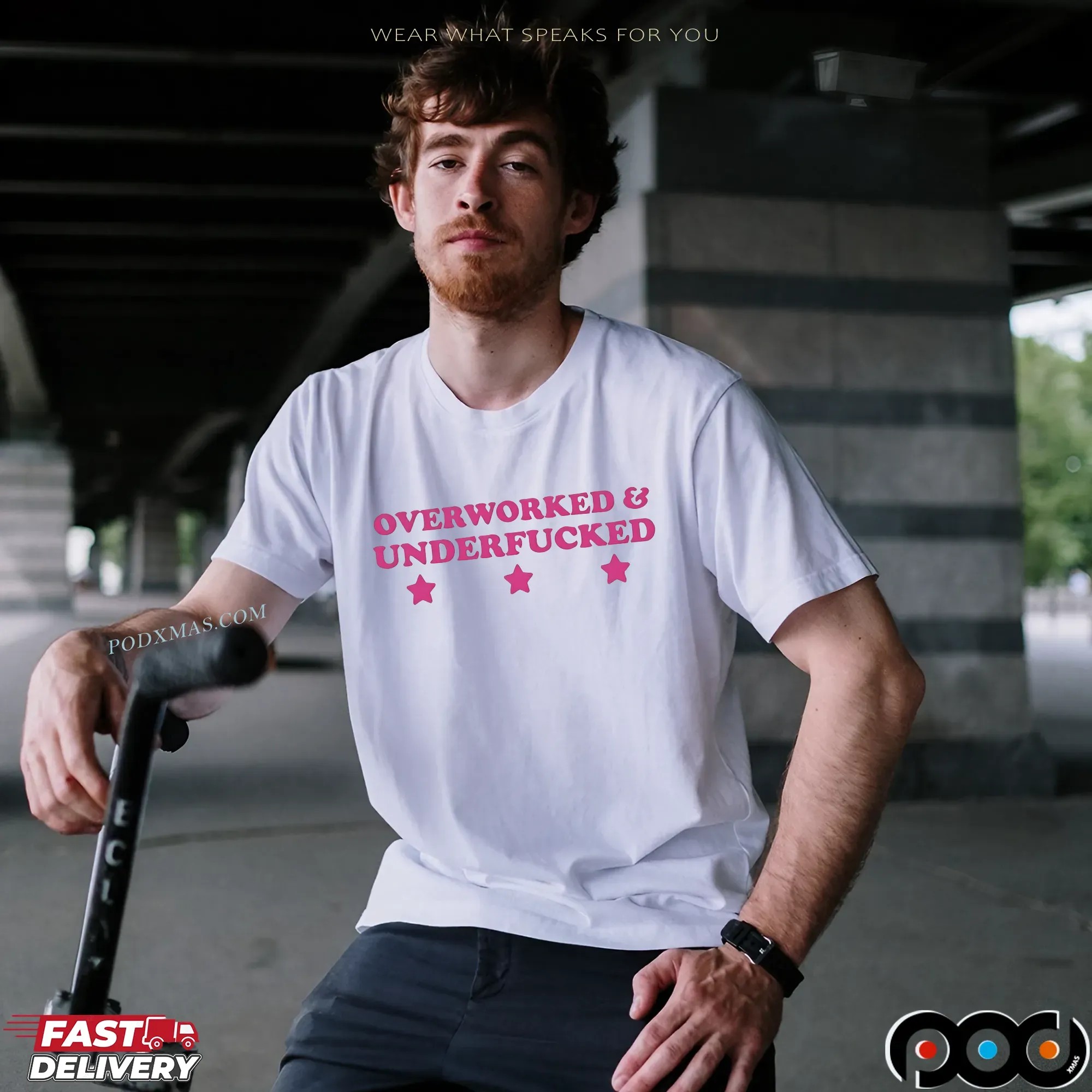 Tonhopatriota Overworked And Underfucked T Shirt
