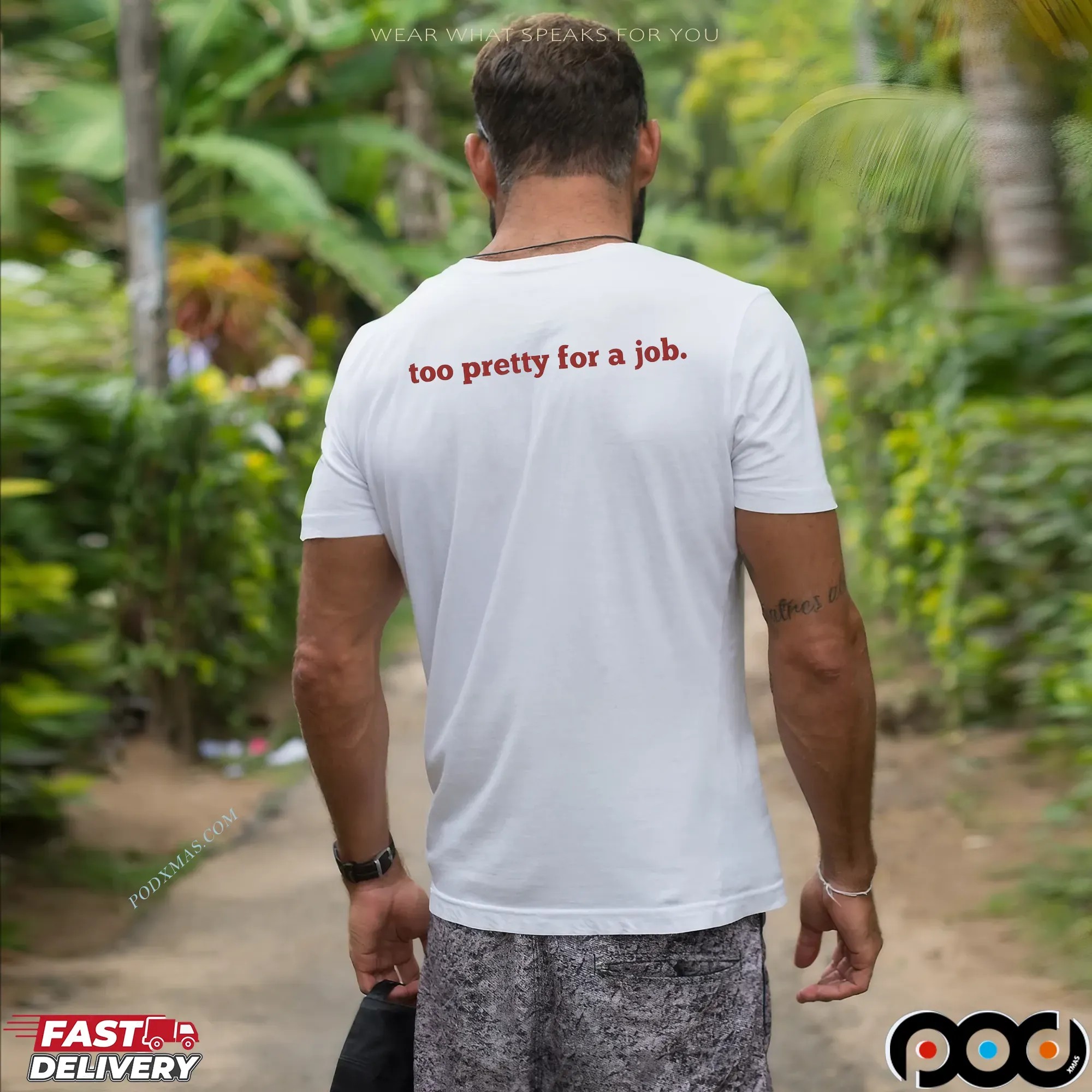Too Pretty For A Job Unemployed Meme T Shirt
