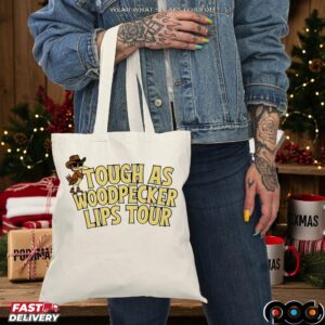 Tough As A Woodpecker Lips Tour T Shirt