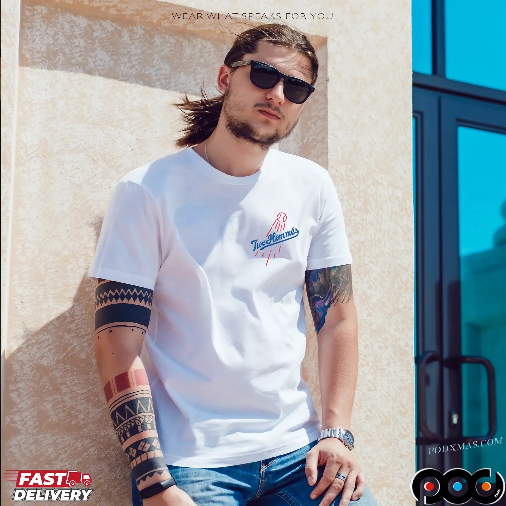 Two Hommés LA Dodgers T Shirt