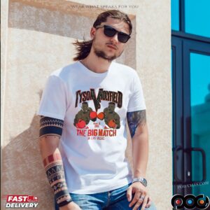 Tyson Vs Holyfield The Big Match In Las Vegas 1991 Graphic T Shirt