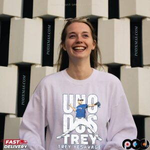 UNO DOS TREY Yesavage Pitcher MLB T Shirt