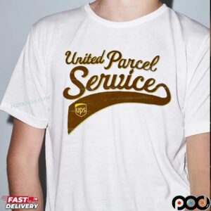 UPS United Parcel Service Logo T Shirt