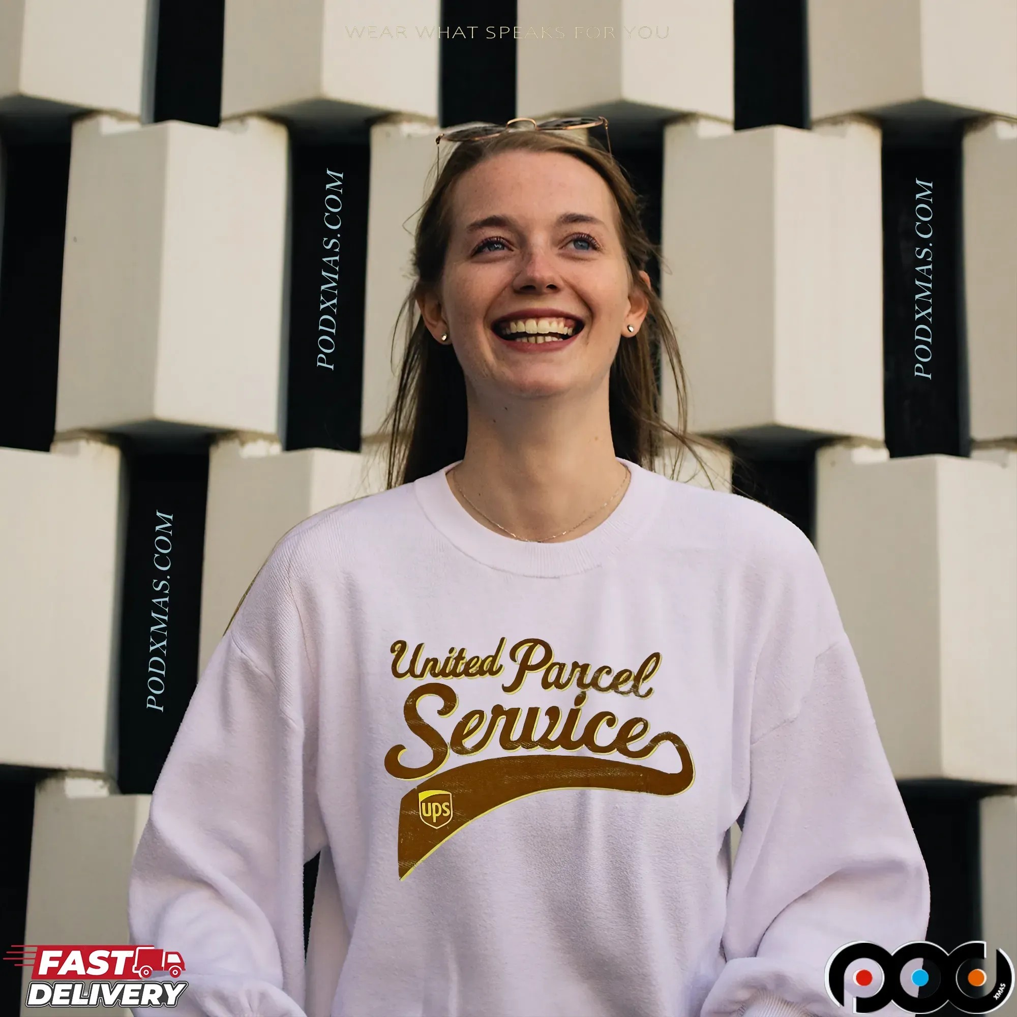 UPS United Parcel Service Logo T Shirt