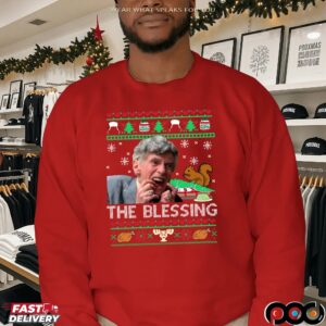 Uncle Lewis The Blessing National Lampoon's Christmas Vacation Ugly Christmas T Shirt