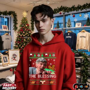 Uncle Lewis The Blessing National Lampoon's Christmas Vacation Ugly Christmas T Shirt