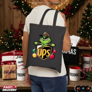 Ups Delivery Christmas Gift Ups Delivery Grinch T Shirt